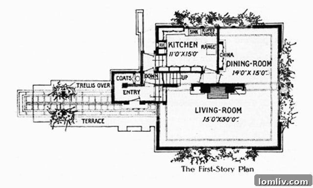 Future Secured for Frank Lloyd Wright's Historic Cottage 5 Glencoe-Main