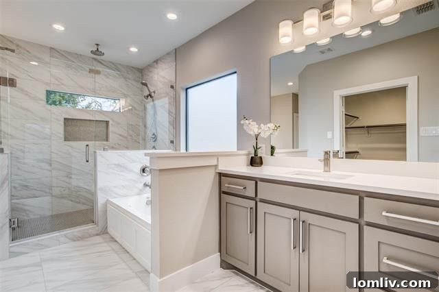 Expansive private backyard retreat with a lush lawn and an 8-foot privacy fence