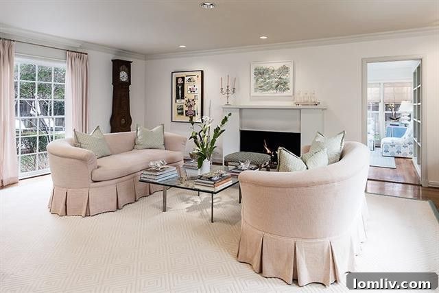 Sophisticated Living Room with Soft Color Palette