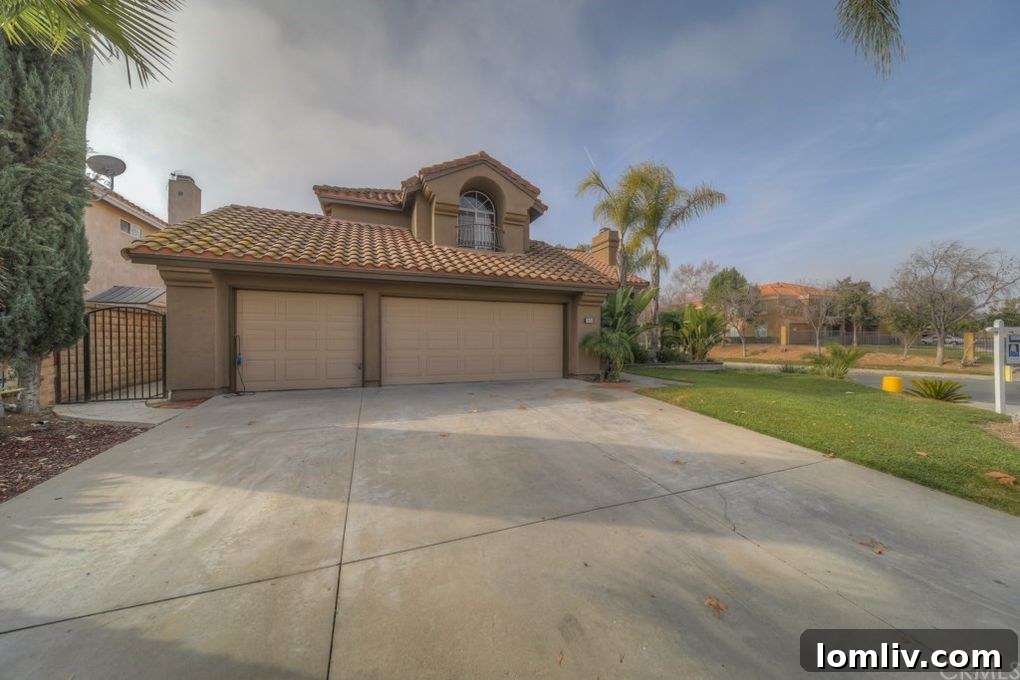 Murrieta Disney Theme House Exterior - Unique Real Estate Listing
