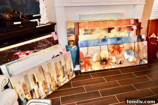 Elegant lamps and stylish decorative items creating an inviting vignette.