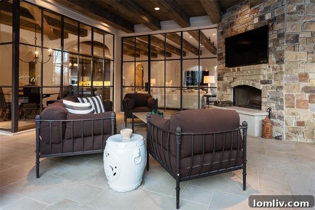 Resort-Style Pool and Spa Area at Luxury Vaquero Home