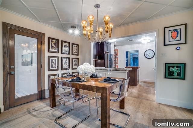 Elegant Dining Area of Merrell Road Property