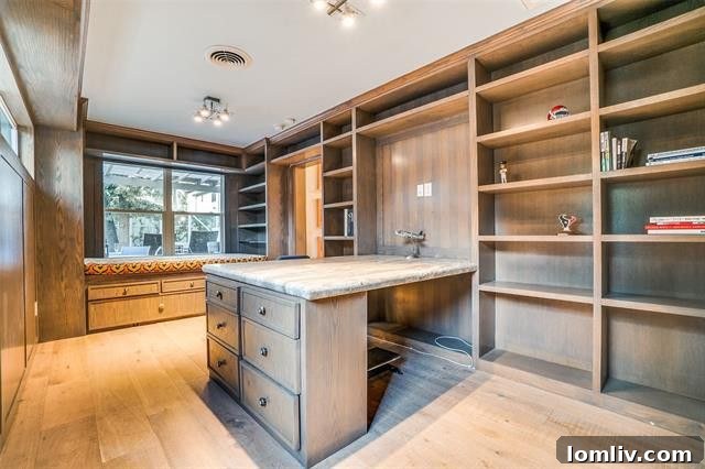Flexible Third Bedroom currently used as a Study