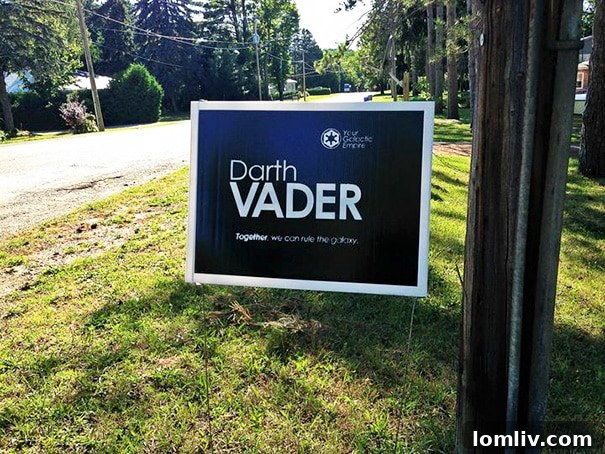 Humorous Presidential Campaign Sign