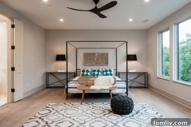 Modern Bathroom Design at 4201 Abbott - Dallas Luxury