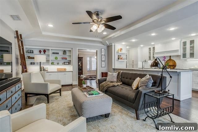 Bright and open living space with large windows at 2815 Lawtherwood Place