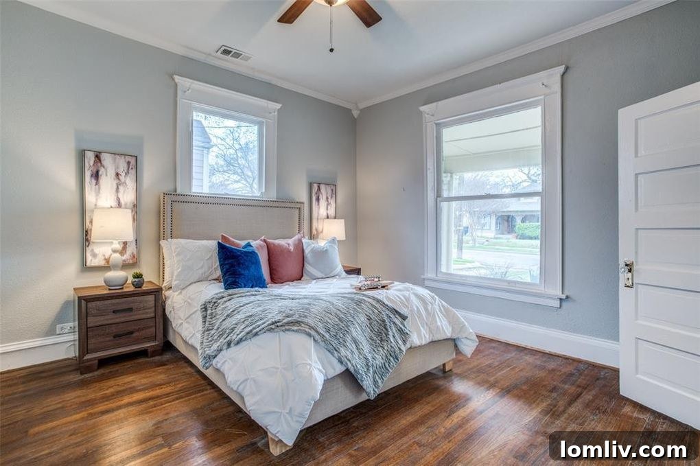 Bright and spacious renovated kitchen with new granite countertops and modern appliances.