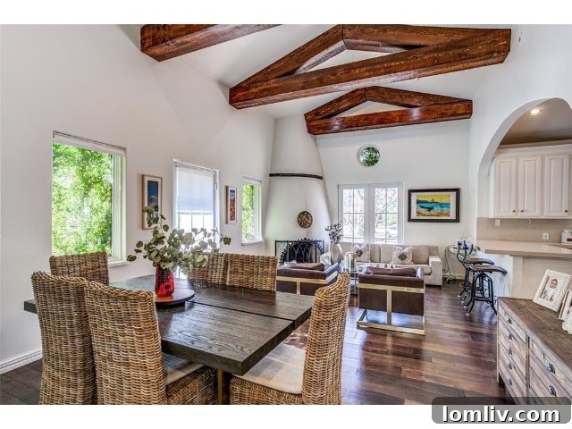 A Spanish Eclectic Reverie at The Forest Hills Cox Estate 11 Cozy Study or Library with Wood Paneling in Dallas Estate