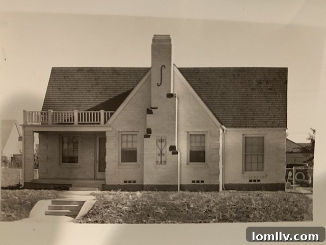 Exterior view of 5226 Morningside Avenue, a historic Dallas Tudor