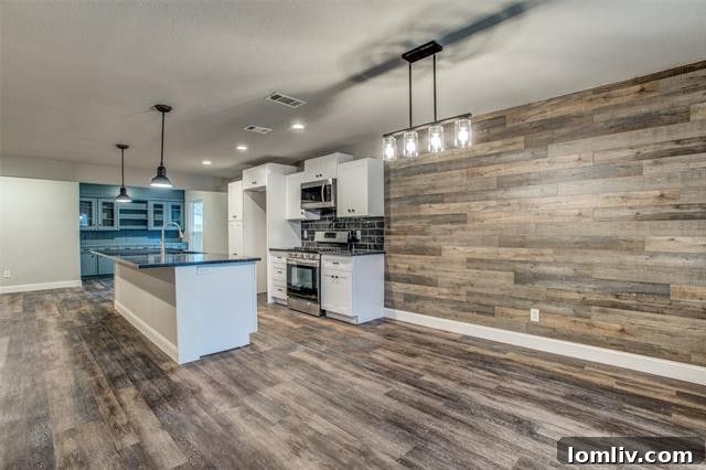 Spacious Living Room in Richardson Home