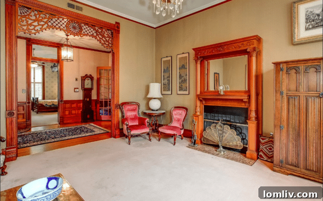 Historic Tate Home Near Downtown Weatherford: Under $1 Million Opportunity 11 Vintage-inspired kitchen with black and white checkered floor in the Tate Home