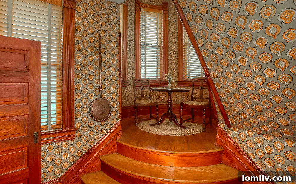 Historic Tate Home Near Downtown Weatherford: Under $1 Million Opportunity 7 Tudor-style wainscoting and classic architecture in the historic ballroom