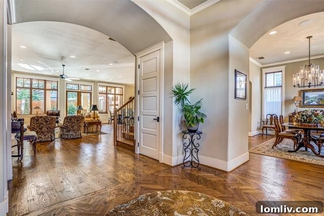 Northern Preston Hollow Craftsman: Flexible Design & Growth Potential on Boca Raton 4 Elegant Interiors 5922 Boca Raton Drive Preston Royal