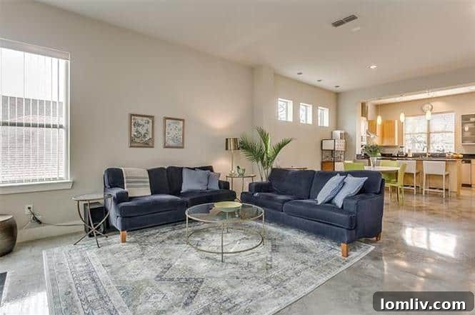 Modern Dining Area with Clerestory Windows