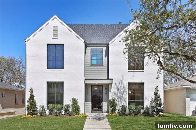 Elegant Living Room at 5723 W. Hanover Avenue, Dallas