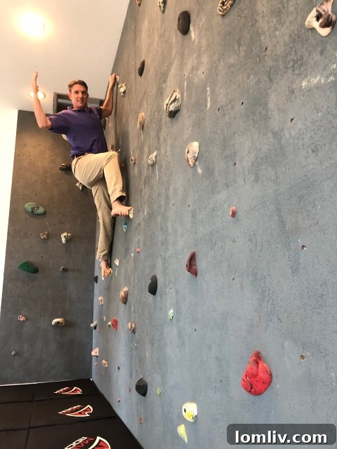 Crafting the Ever-Evolving Quarantine Oasis 3 Experience the joy and fitness an indoor rock climbing wall brings to your home.