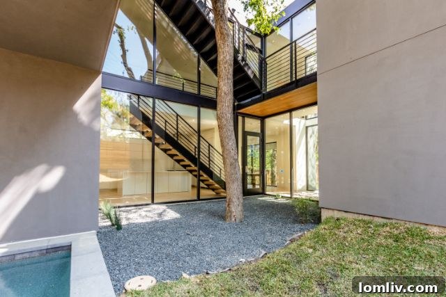 An Inside Look at 419 Builders Presented by Dallas Builders Association 4 Modern Home with Large Glass Walls by 419 Builders in Dallas