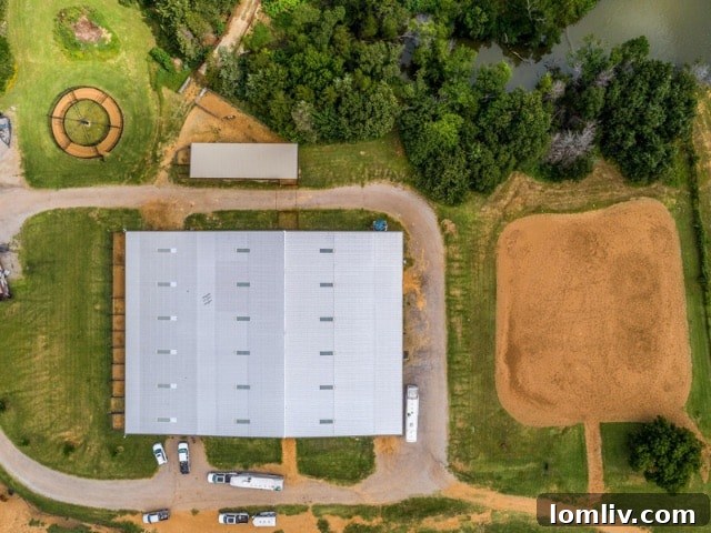 Equestrian Facilities Texas - Rafter 28 Horse Property