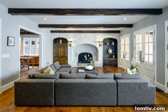 Another perspective of the second living area, highlighting its comfortable elegance