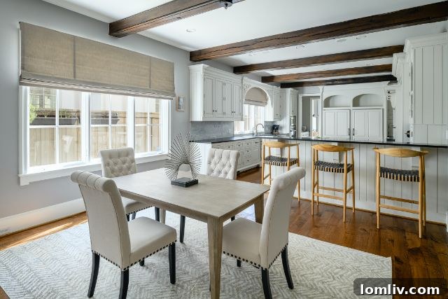 Well-appointed kitchen with high-end appliances and custom cabinetry