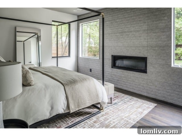 Forest Hills Modern Ranch Reimagined 13 Expansive open-plan living and dining area, showcasing seamless flow and sophisticated design