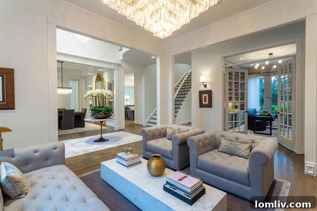 Luxurious Interior Living Space - Renovation