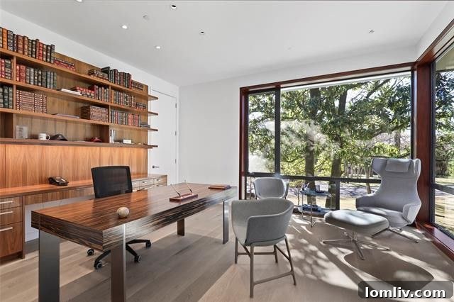 Spacious Living Area with Large Windows