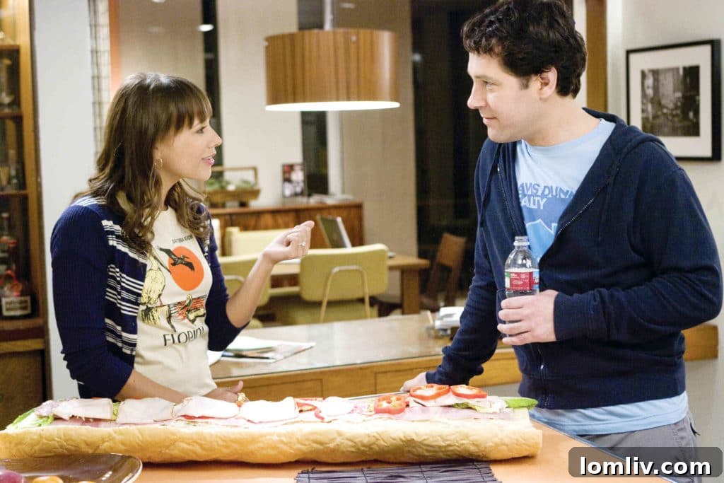 Peter and Zooey's stylish Midcentury Modern home in I Love You, Man.