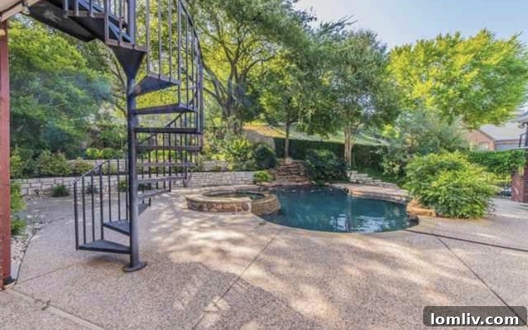 Another View of the Backyard - Fort Worth Home