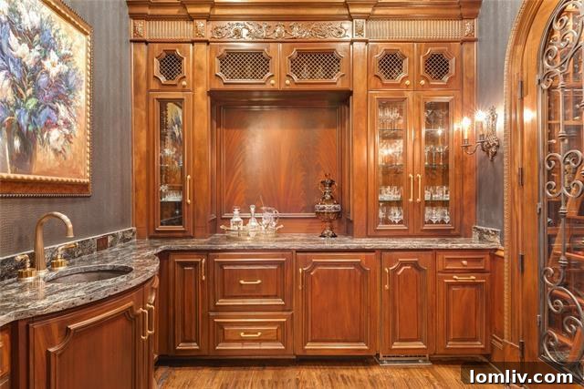 Luxurious Interior Detail of French Country Estate