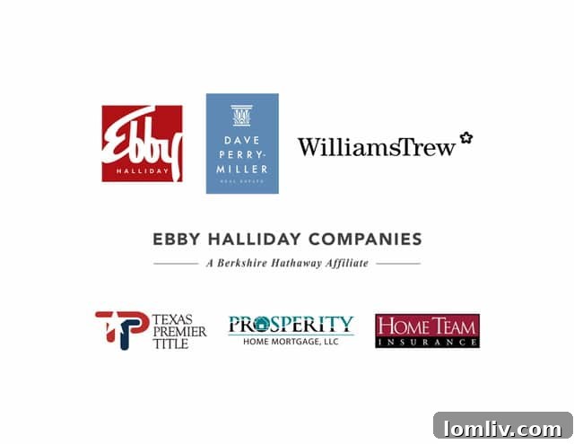Ebby Halliday Companies team member showcasing digital real estate solutions for clients