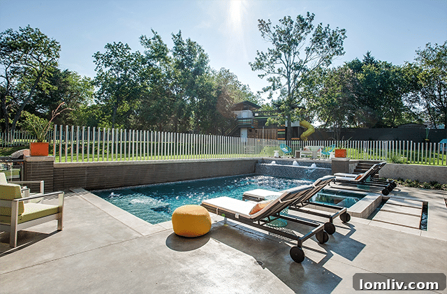 Infographic showing surprising amount of energy a swimming pool uses, often underestimated by homeowners