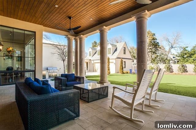 Private Tennis Court Dallas Luxury Home