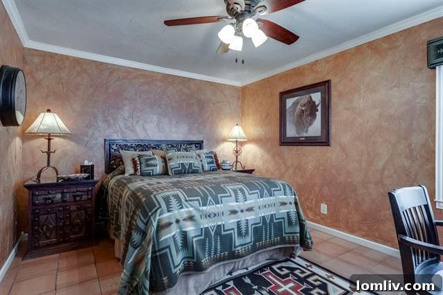 Bright Second Bedroom on Upper Level of 3121 Westcliff Road