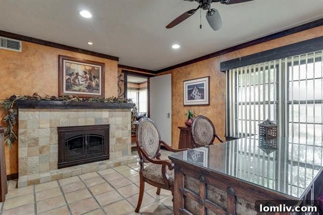 Luxurious Spa Tub in Master Suite Bathroom, Fort Worth Home