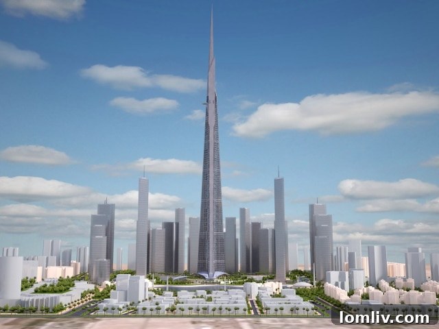 Jeddah Tower - Global Skyscraper Comparison