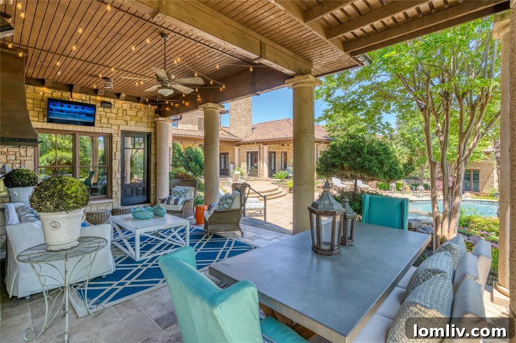 Charming playroom or secondary lounge area, offering flexible space for family activities.