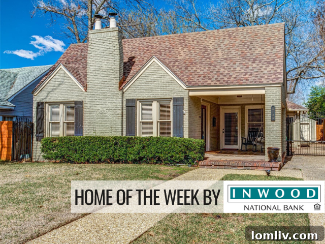 Dream Home Reappears: 5723 Monticello Ave, A Tudor Gem in Dallas' M Streets
