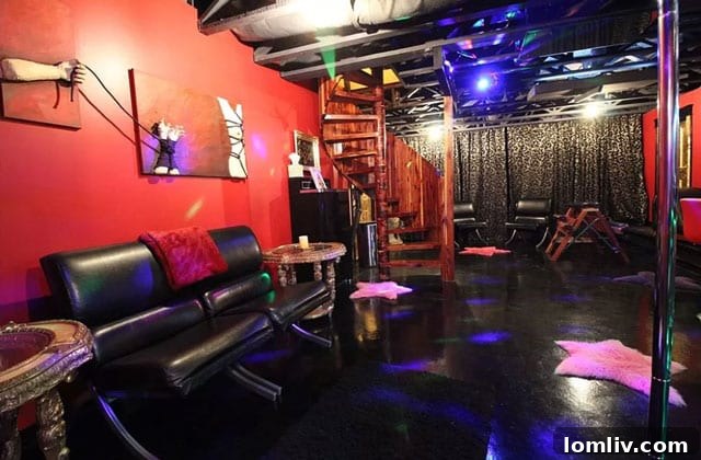 Specialized Adult Furniture in Hidden Playroom