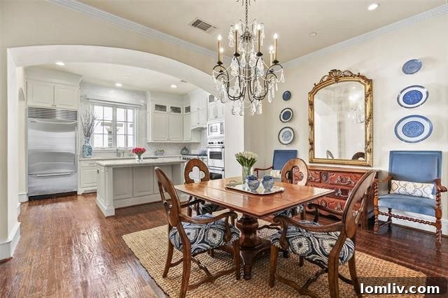 Gourmet chef's kitchen with Viking, SubZero, and Bosch appliances