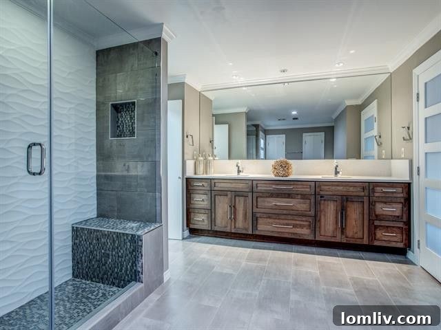 5211 Milam Street Master Bathroom Shower