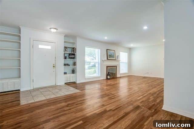 M Streets home interiors, vintage Dallas home, renovation project Dallas, McCommas Boulevard charm, historic home features