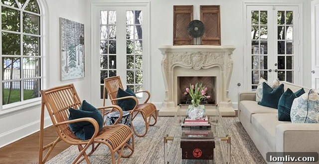 Modern and Bright Interior Design of a Renovated Luxury Home
