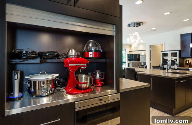 Bar Area with Wine Storage and Coffee System