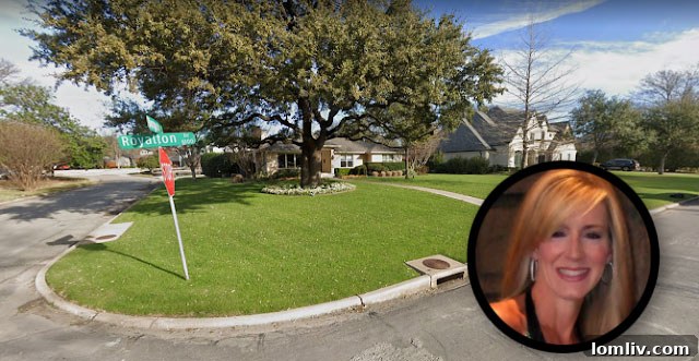 Preston Royal neighborhood street scene, Dallas