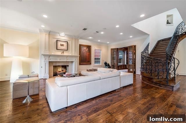 Grand Entrance and Foyer of Luxury Home