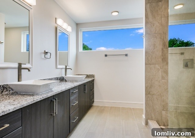 A beautifully appointed kitchen in a 1715 Enfield Road condo, featuring modern appliances and elegant design.