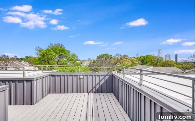 Spacious bedroom with ample natural light in a luxury condominium at 1715 Enfield Road.