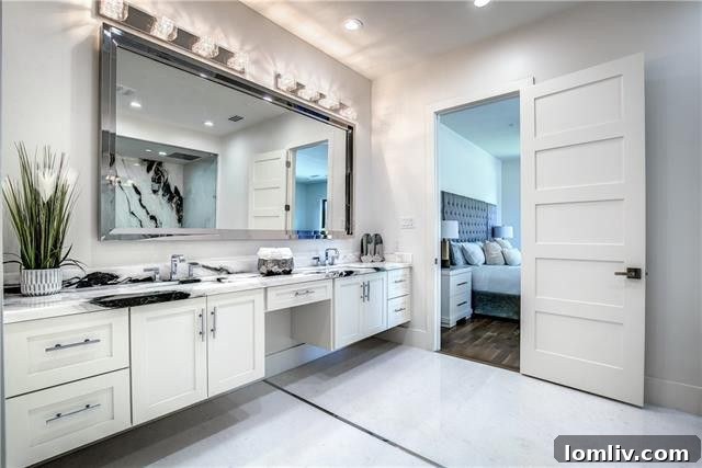 Luxurious Master Bathroom Dallas Custom Design